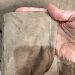 GERARD DAREL GOAT Suede Jacket‎ Longline Coat 38 thumbnail 10