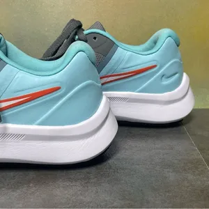 Nike Star Runner 3 Women's Gray/Aqua Sneakers Size 5.5 thumbnail 11