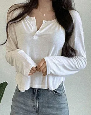 Really Cute White Button Shirt Size XS thumbnail 1