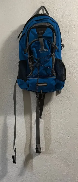 TETON Sports Oasis 1100 hiking gorpcore backpack blue rain cover thumbnail 1