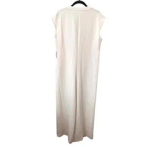 ZARA‎ Wide Leg Jumpsuit White Small thumbnail 3