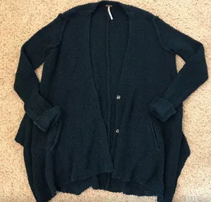 Shark Hem Cardigan thumbnail 2