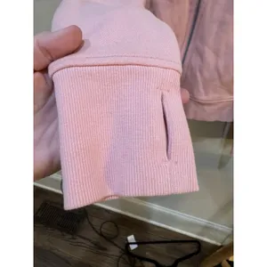 Lululemon Scuba Full Zip Hoodie Pink Size 6 Sweatshirt Athlesiure Performance thumbnail 6