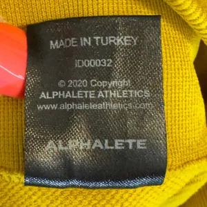 1674 | Alphalete Amplify Seamless Scrunch‎ Workout Leggings Yellow Womens M thumbnail 9