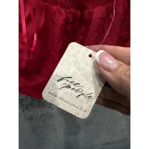 Free People Halter Top Womens Medium Raspberry Pink OB1500111 Boho‎ Festival New thumbnail 3