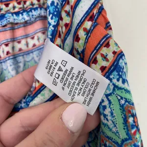 Maurices Elastic Waist Printed Pull On Soft Shorts Geometric Boho ~ Size M thumbnail 6