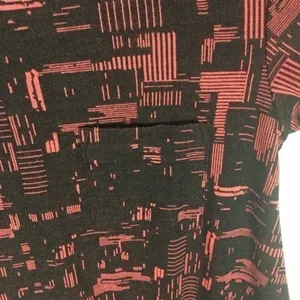 Lularoe Carly‎ Abstract Print Short Sleeve Dress thumbnail 5