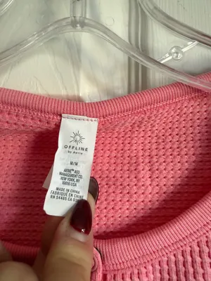 Pink Aerie Workout Top OFFLINE  thumbnail 2
