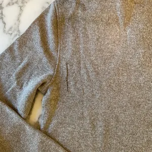 NWT J crew Marled fleece half-snap pullover Sz M Sold Out - 3 cuts box cutter thumbnail 7