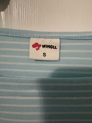 Amazon Blue and white striped top thumbnail 3