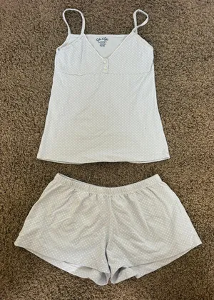 Brandy Melville blue pj set thumbnail 1