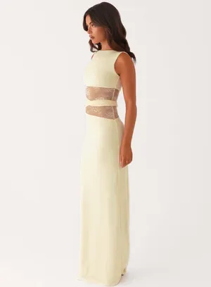 Peppermayo Yellow Maxi Dress thumbnail 5