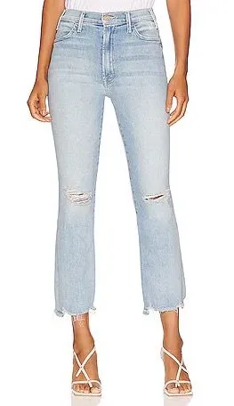 MOTHER Denim Jeans Hustler Ankle Fray thumbnail 1