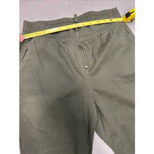 RD Style Women's Small Green Jogger Pants Zipper Waist Activewear EUC thumbnail 9