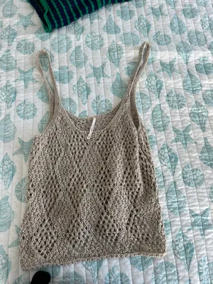 Vintage Knitted Tank Top thumbnail 1