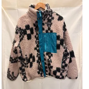 URBAN OUTFITTERS Laura Storm Fleece‎ Zip Pocket Long Sleeve Sherpa Jacket Med thumbnail 2