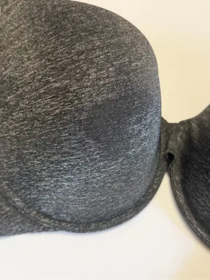 Victoria's Secret Heathered Dark Gray T-Shirt Bra thumbnail 5