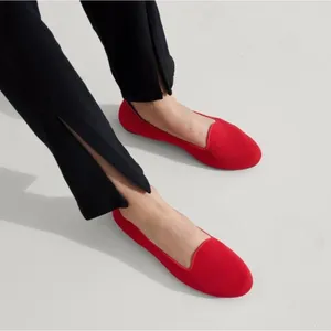 Rothy’s Red Round Toe Flats thumbnail 2
