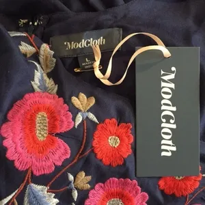 Modcloth NWT Navy Blue Enlightened Look Dress New thumbnail 6