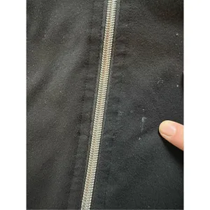 Lululemon Black Daily Yoga Full Zip Lightweight Jacket Size 10 thumbnail 4