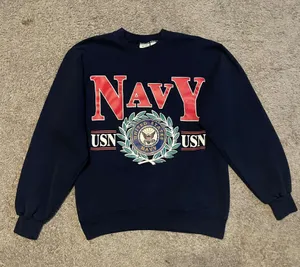 United States Navy Crewneck Sweater Blue Size M thumbnail 1