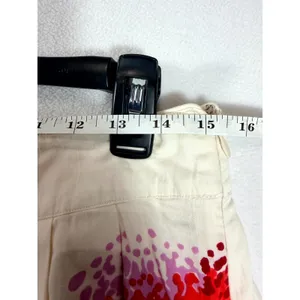 Cordelia Women’s Size 6 Multicolor‎ Abstract Print Pleated Cotton Skirt thumbnail 7
