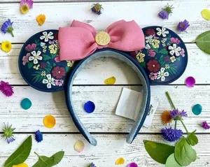 DISNEY Parks Port Orleans Resort Floral Mouse Ears thumbnail 1
