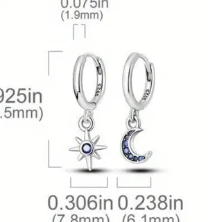 925 Sterling Silver Earrings thumbnail 2