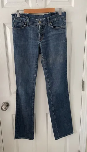 Citizens of Humanity Ava #142 stretch low waist straight leg Jeans size 31 thumbnail 1