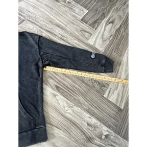 ALPHALETE Women’s Terry Oversized Hoodie- Onyx, Size Small thumbnail 7