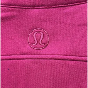 Lululemon Scuba Oversized Funnel Neck Half Zip XS/S Ripened Raspberry Gold NWT thumbnail 4