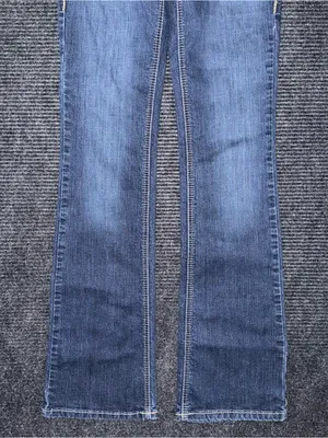 Ariat REAL Mid Rise Arrow Fit Jocelyn Boot Cut Jean 26 x 34 LONG 10036087 EUC thumbnail 5