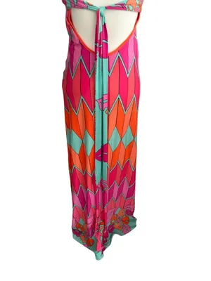 ANALILI Strapless Tie Back Column Maxi Dress Size XS thumbnail 3