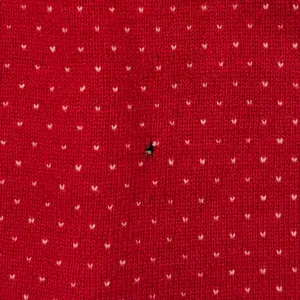 Vintage Eddie Bauer Sweater Vest Lambswool Fair Isle Nordic Holiday Red Medium thumbnail 5