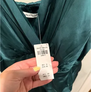 Abercrombie Satin Wrap Dress thumbnail 2