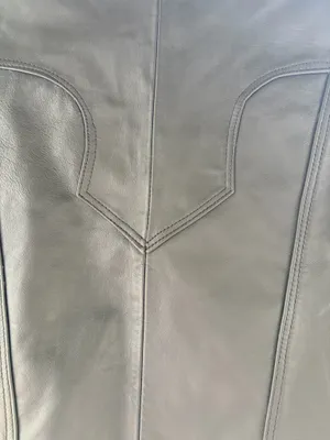 Classic Black Genuine Leather Vest XXL Made in Mexico motorcycle biker outlaw thumbnail 11