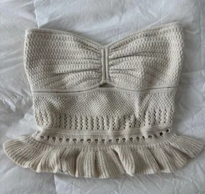 Beige Knit Top Aerie thumbnail 1