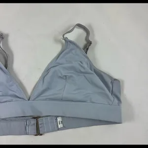 S/M light blue padded triangle sports bra thumbnail 3
