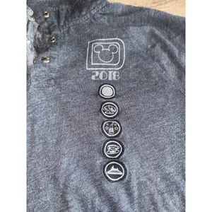 Disney Parks - Quarter Snap Sweatshirt 2018 - XL, Dark Gray thumbnail 2