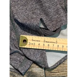 Lululemon Hotty Hot Short II 2.5" Black‎ Grey Lined Athletic Running Gym Size 6 thumbnail 6