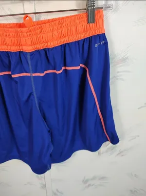 Nike Dri-Fit Training Shorts M Blue Orange thumbnail 7