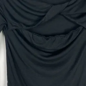 NWT Six/Fifty Black Off The Shoulder with Front Cut Out Shirt Size Medium M NEW thumbnail 3