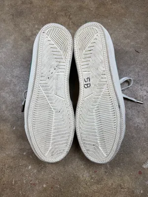 Cariuma Green Canvas Low-Top Sneakers with White Laces Size: 9 thumbnail 7