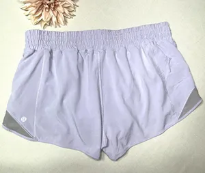Lululemon Hotty Hot High Rise Athletic Shorts Lavender Dew Purple Size 12 thumbnail 7