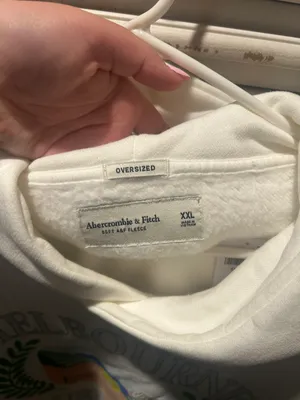 Abercrombie White Melbourne Tennis Sweatshirt thumbnail 4
