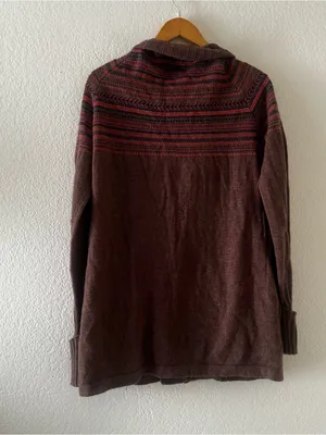 Patagonia Large Nordic Sweater Brown Coral No Belt thumbnail 7