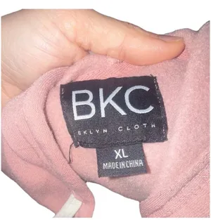 BKC Lounge Hoodie Blessed Pink Size XL thumbnail 3