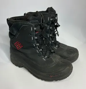 Columbia Bugaboot lace up insulated winter boots women's‎ size 6 black thumbnail 1