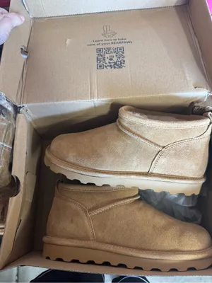 Bearpaw Women’s Super Shorty Wide Iced Coffee Size 8 New 360 Wide BearCoat thumbnail 5