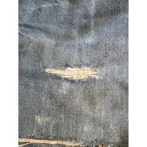 Ariat‎ M4 Relaxed Boot Cut Denim Shorts Medium Wash Distressed Raw Hem 32/34 thumbnail 6